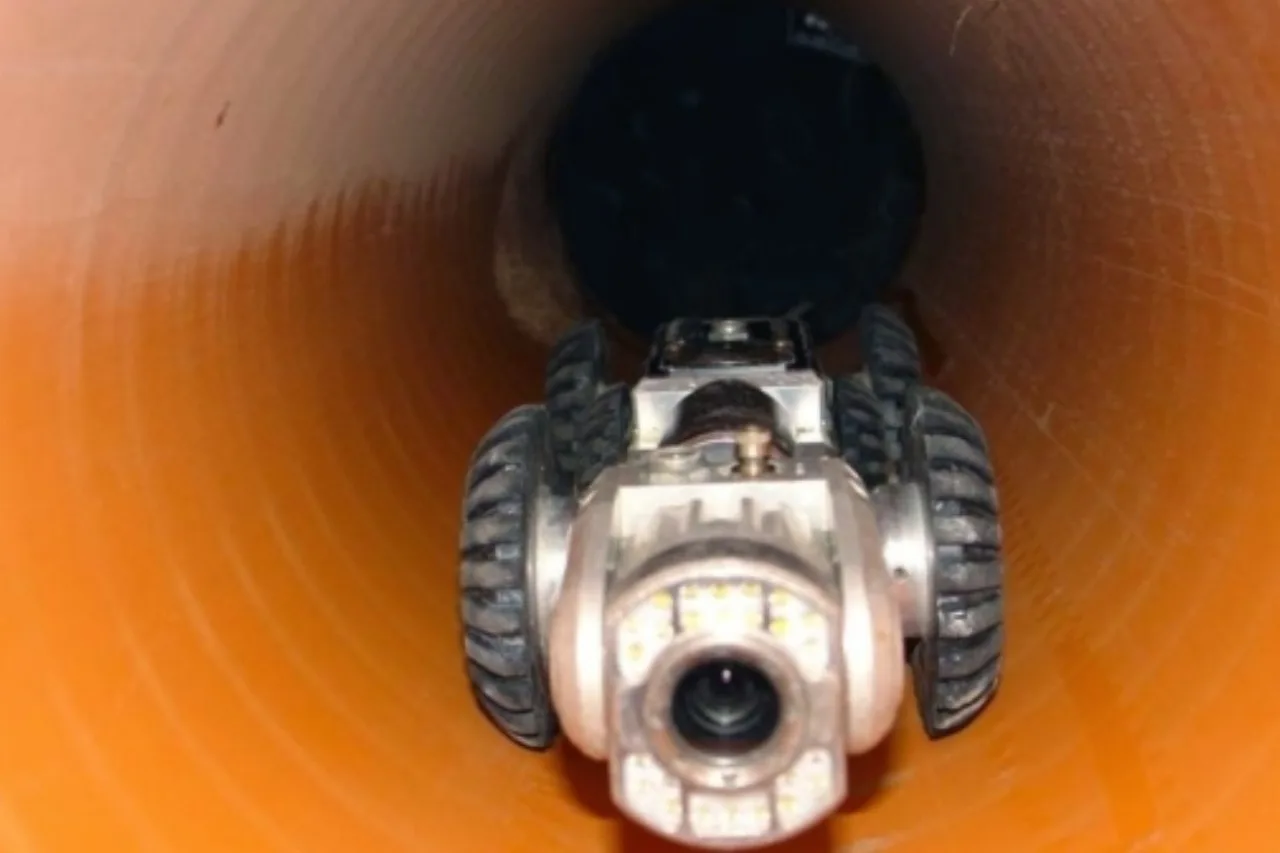 Inspección de tuberías con cámaras de TV