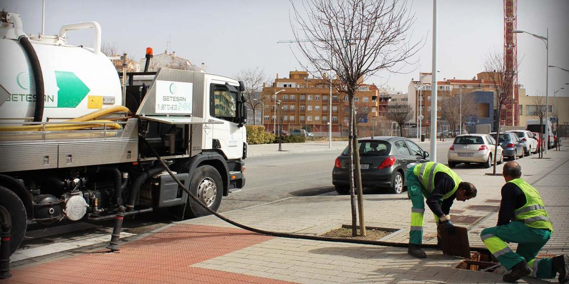 Trabajos de limpieza de tuberías para ayuntamientos